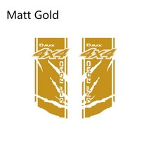 Isuzu Dmx 트럭 4x4 용 픽업 트렁크 사이드 데칼 오프로드 스티커 그래픽 비닐 필름 커버, 08 Mtt old