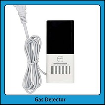 라돈측정기 방사능측정기 방사능검사기 플러그인 가정용 천연 가스 메탄 프로판 CO 누출 센서 감지기 일산화탄소 분석기 음성 프롬프 LED 디스플레이 2 인 1, 4.A Gas detector, 1개