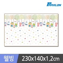 뽀로로벅스 웰빙 놀이방매트 230x140x1.2cm, 숫자놀이230x1.2