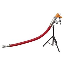 사료 이송기 곡물 진공 콩 분말 스크류 컨베이어, 3.5m 2000w/100mm 직경 브래킷x