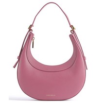 [정품] Coccinelle 코치넬리 위스퍼 호보 백 그레인 카우 가죽 핑크 호보백 빅백 복조리가방 명품에코백