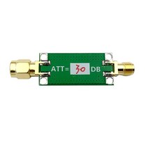 전압계 0-3GHZ RF 감쇠기 고정 이득 0DB 1dB 2dB 5dB SMA Female Male FOR HAM radio Amplifier, 02 Female TO Male_06 20DB