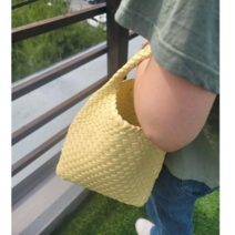 멋 쁨 위빙 짜임 매쉬 파우치셋트 여성토트백 (7컬러)