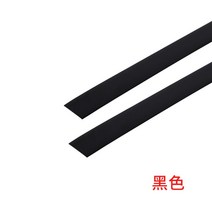 PVC 평판 몰딩 스티커 타일 장식 아트월 인테리어 소품, 블랙 광택