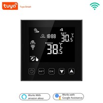 스마트 온도 제어 시스템 tuya wifi smart thermostat electric floor heating watergas Boiler temperature remote, 와이파이 물 가스 보일러
