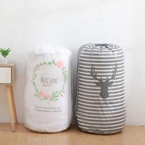 다용도 이불장정리 이불 보자기 가방 보 아기 옷 정리함 낮잠 어린이집, 사슴(포켓)