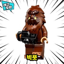 [큐브월드] 레고호환 동물 캐릭터 블록 미니피규어 컬렉션 브릭 미피 중국레고, 32. 빅풋