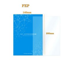 클리커 클릭커 자동클릭 오토 ANYCUBIC Photon Mono X 용 FEP/NFEP 필름 Elegoo Saturn 프린터 부품 8.9/9.25/6 인치 UV 수지 3D 릴리, 3PCS, FEP200X140MM