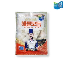 바다식객 손질된 냉동 해물모듬 1+1 700g, 1팩 + 1팩