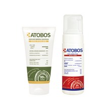 아토보스 선크림 워시세트 ( 베이비 무기자차선크림 50ml + 버블폼 150ml), 2개