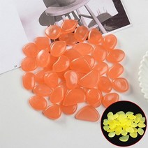 100 pcs300 pcs 글로우 자갈 빛나는 돌 글로우 홈 물고기 탱크 정원 장식 선물에 대 한 어두운 액세서리에서 빛나는 빛나는, 100pcs f