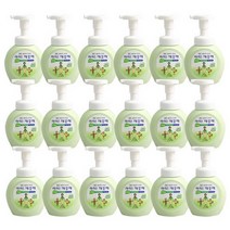아이깨끗해 향균 거품 핸드솝 청포도, 18개, 250ml