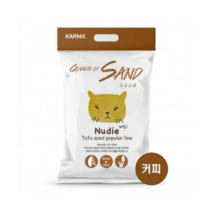 카르마 퀸오브샌드 누디 커피 고양이 두부모래, 7L, 4개, 3kg