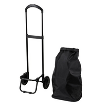이케아 RADARBULLE 라다르불레 장바구니카트 블랙 33x24x68 38l 304.852.27