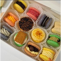 수제마카롱 뚱카롱 세트, 마카롱 12개세트