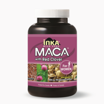 유기농 페루 레드마카 800mg 90개입 캐나다 직구 영양제 - 카포리아
