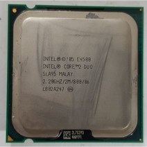 중고CPU Intel Core2 Duo SLA95 E4500 2.2G 2M 800MHz