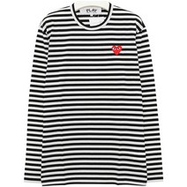 디나피노)꼼데가르송 22FW P1T164 BLACK WHITE 티셔츠