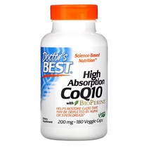 닥터베스트 High Absorption CoQ10 200mg 180캡슐, 1개