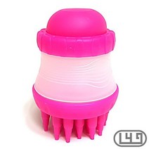 큰개 강아지바디솔 소프트 거품핑크 프렌치불독 간단