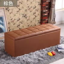 콘솔의자 가정용 도어스톱 복장가게 벤치소파 앉을 있는 직사각형 침대 끝 신기, 120X40X40 씰브라운 1. 8메터 -2메터