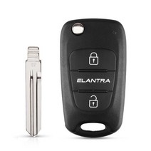 저스트업 Dandkey-3 BT 플립 폴딩 원격 자동차 키 셸 케이스 현대 I30 IX35 모닝 솔라리스 리오 엘란트라 아반떼 기아 K2 K5 스포티지 베르나, [02] For Kia, [13] Model 13