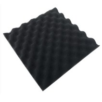 방음 패널어쿠스틱 폼 방음 에그 코튼 폴리 에스터 스폰지 30x30x2cm 내부 벽 흡수 스튜디오 패널 6 개, 01 Black_01 6pcs