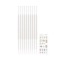 루프 앤 니들 1ul 일회용 멸균 미생물 접종 채취 세균 배지 도말 도구 채취 플라스틱 백금이 loop needle, 루프앤니들1ul(사은품증정)