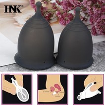 생리컵 생리컵추천 위생생리컵 재사용 가능한 실리콘 컵 생리 레이디 컵 수집기 생리 블랙 컬러 생리 컵 여성 위생, 핑크