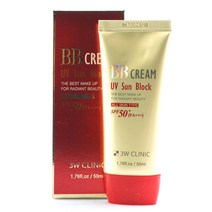 w clinic 메이크업 UV 썬 블럭 BB크림 50ml _ 2027422EA, 쿠팡2보글보글 1, 쿠팡2보글보글 본상품선택, 쿠팡2보글보글 본상품선택