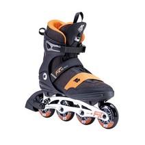 K2 Skate F.I.T. 80 Alu 인라인 스케이트 블랙_오렌지 6