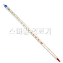 유리제 막대 온도계 (110도), 1개