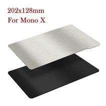 스티커프린터 미니프린터 Kee Pang Spring Steel Sheet Plate 유연한 마그네틱 스티커 UV LCD Resin 3D Printer SLA for DLP/SLA, 4.202x128mm