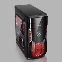 고성능PC 통신랙 쿨링팬 튜닝 수냉식 간지나는케이스 실용적 20대 20대남성 시원한케이스 컴퓨터케이스, 살구색, 공식 표준배치