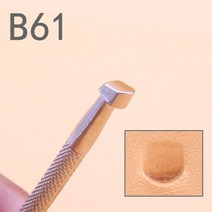 문자각인 금형DIY 조각 공구 수제 금속 스탬프 및 다이 세트 스탬핑 가죽 공예 작업 꽃 엠보싱 패턴, 04 B61