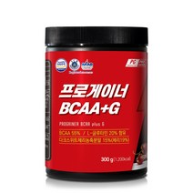 프로게이너 BCAA 글루타민 300g 체리맛 류신 이소류신 발린 필수아미노산 보충제