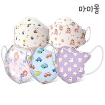 마미몰 프리미엄 유아 어린이 초소형 마스크, 해피래빗, 프라임 유아 어린이 마스크, 초소형 30매