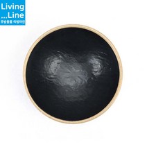 KT 블랙 고급 라멘기 원형 냉모밀 비빔밥 비빔기 덮밥 우동기 냉면기 대접 탕기 예쁜 그릇 라멘 소면기 업소용 칼국수 탕기, DS-6977-3 - 17.5cm