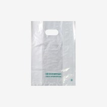 더팩컴퍼니 씽크그린 생분해 자연분해 비닐봉투 100장, (중) 100개