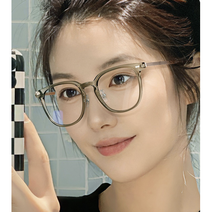 투명 안경테 블루라이트 차단 안경 투명 뿔테