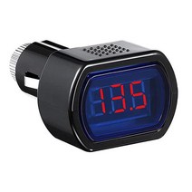 Car Voltmeter Portable Digital Monitor Tester LCD Cigarette Lighter Voltage Panel Meter, 01 Car voltmeter