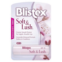 Blistex Soft and Lush Lip balm 블리스텍스 소프트 앤 러쉬 립 밤 0.13oz(3.9g) 3팩, .
