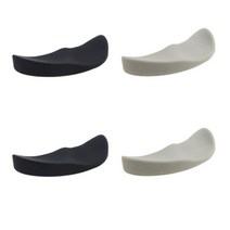 마우스 손목 받침 보호 실리콘 쿠션 버티컬 받침대, 블랙056490HR, 1개