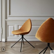 보컨셉 인테리어의자 미용실의자 보컨셉오타와 디자인의자 카페의자, 플란넬 원단 + 탄소강 발