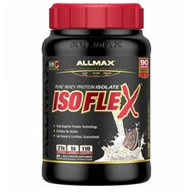 ALLMAX ISOFLEX Whey Protein Isolate 올맥스 아이소플렉스 웨이 프로틴 쿠키앤크림 907g