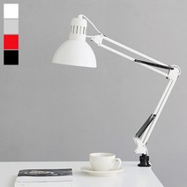 [마켓비] PROP 워크 클램프 램프 E26, 블랙
