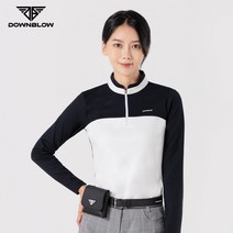 다운블로우_DBFWLW-2100-1W_FW여자골프웨어반집업티셔츠