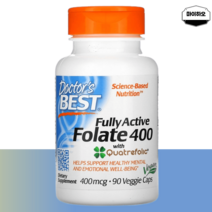 닥터스베스트 활성엽산 활성형 임산부 엽산 콰트레폴릭 400mcg 90정, 90정 엽산