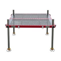 수상좌대 민물낚시 자립발판 2022 새로운 중공 플랫폼 대담한 알루미늄 합금 접는 강화, 레드1000 800mm