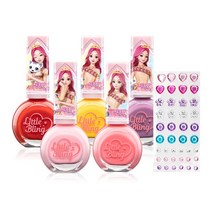 리틀블링 시크릿쥬쥬 쥬얼리네일 매니큐어, 연지곤지